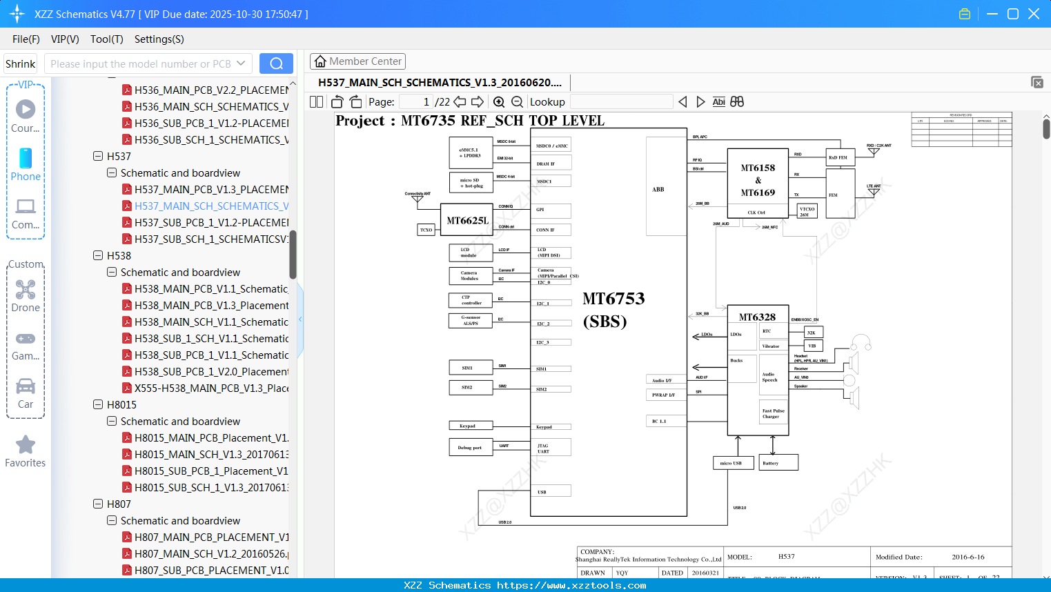 Infinix H537_MAIN_SCH_SCHEMATICS_V1.3_20160620